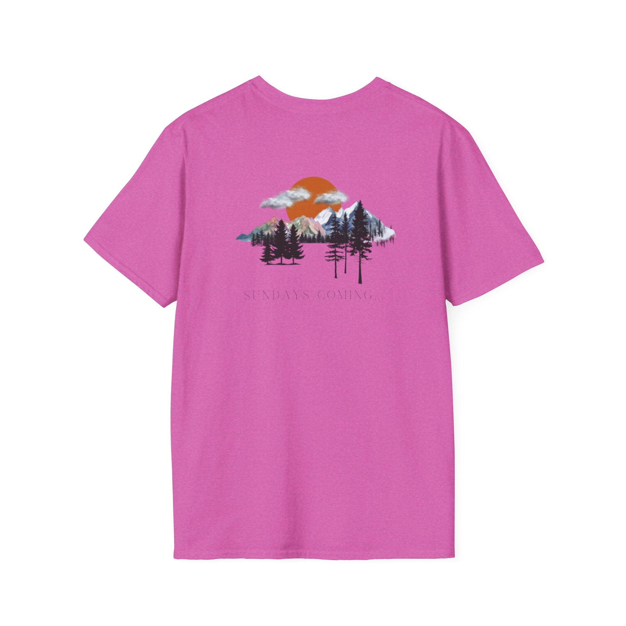 Sundays Coming T-Shirt | Nature Lover Shirt, Adventure Tee, Summer Outfit, Camping Apparel, Gift for Outdoorsy Friends