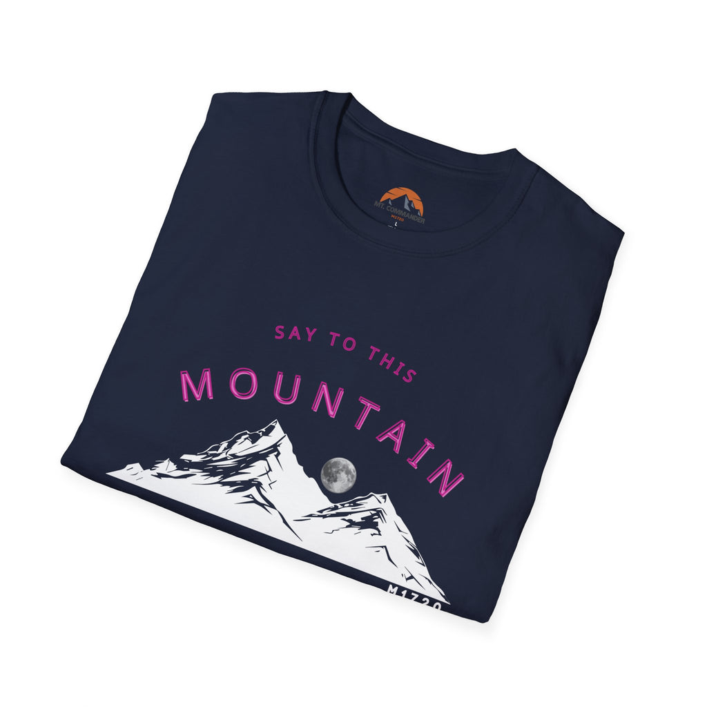 Matt.17:20 Softstyle T-Shirt | Perfect for Outdoor Lovers, Hiking Gift, Casual Wear, Travel Tee, Nature Enthusiast