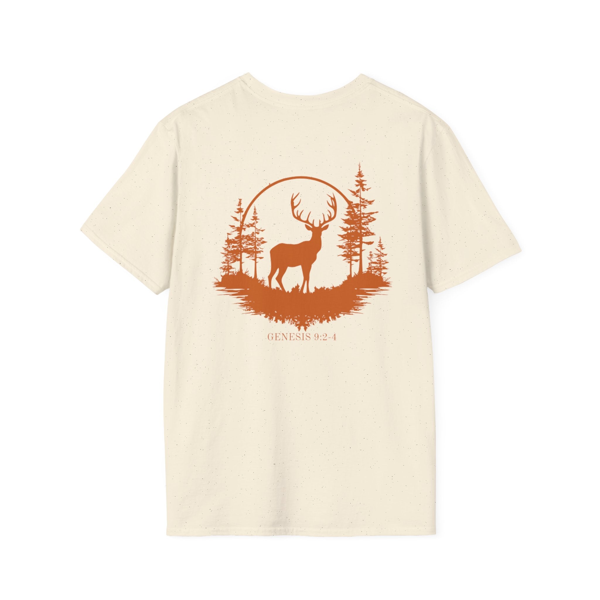 Men's Genesis 9:2-4 Deer T-Shirt