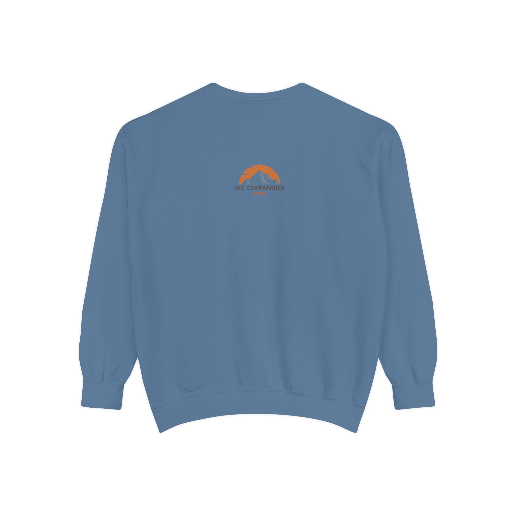 Women's Fall in love with Jesus Garment-Dyed Sweatshirt, Cozy Autumn Style, Seasonal Gift, Christian Sweatshirt, Thanksgiving Apparel, Pumpkin Design