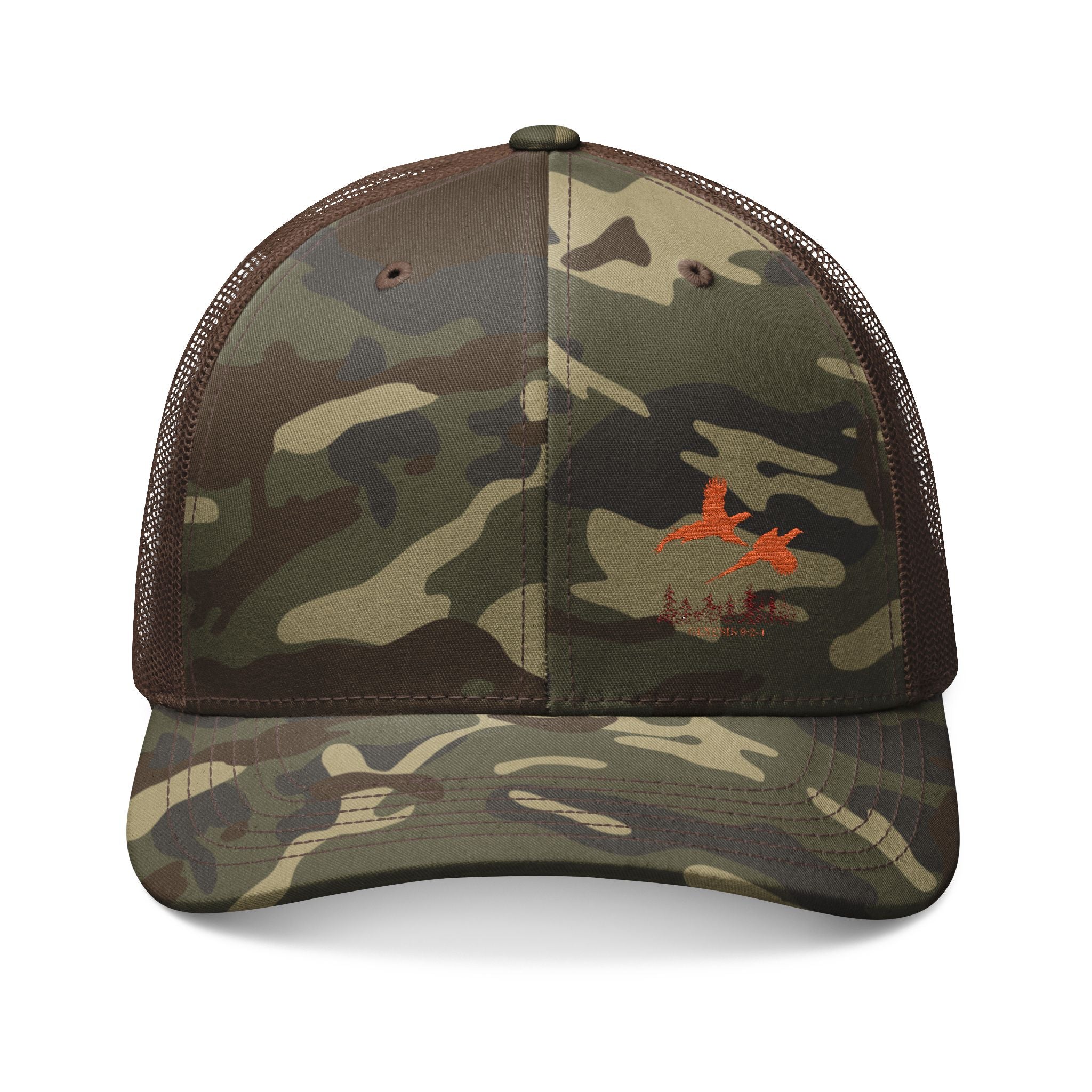 Camouflage Trucker Hat - Stylish Outdoor Apparel, Perfect Gift for Hunters, Fishing & Camping, Adjustable Cap, Trendy Accessory