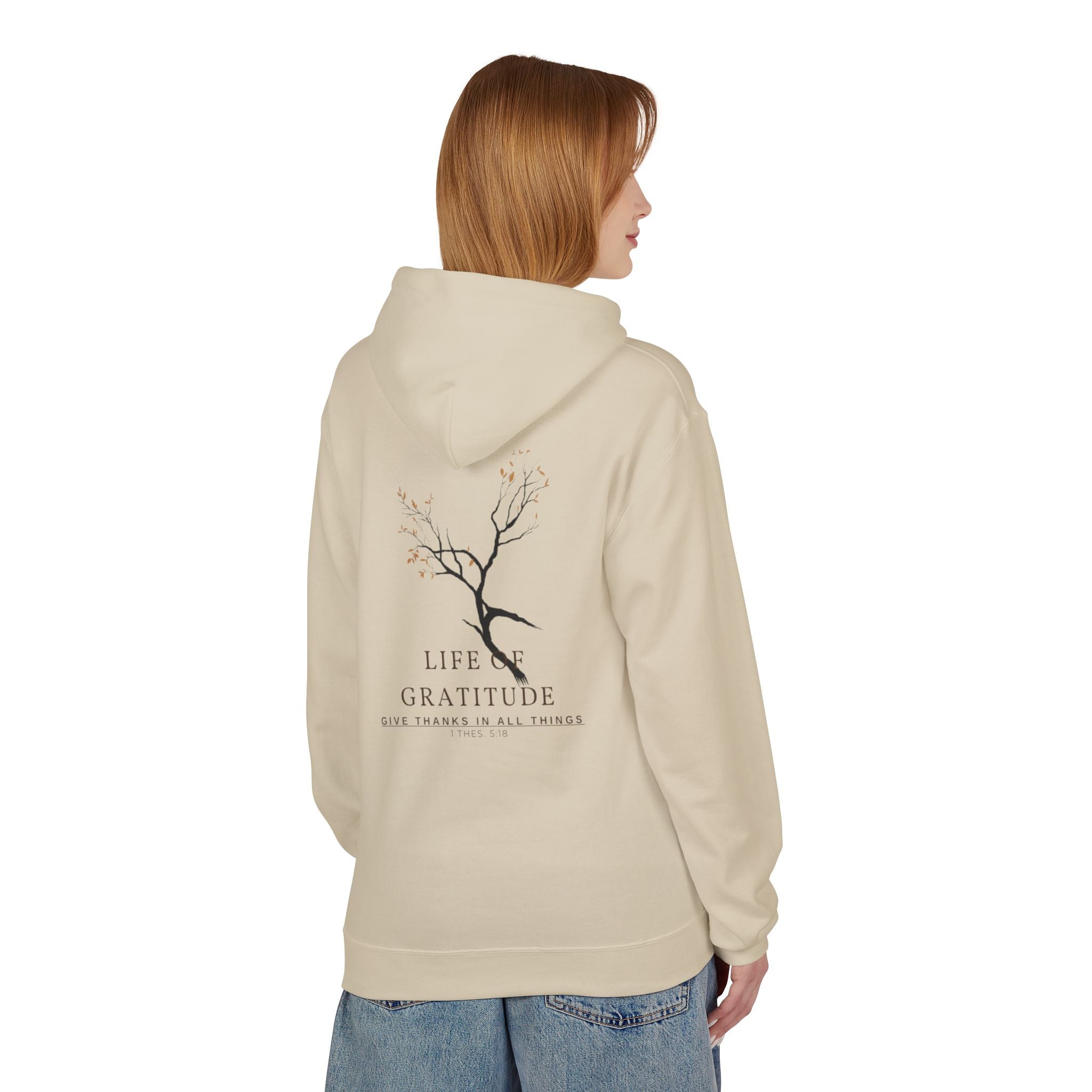 Women's Gratitude Fall Hoodie
