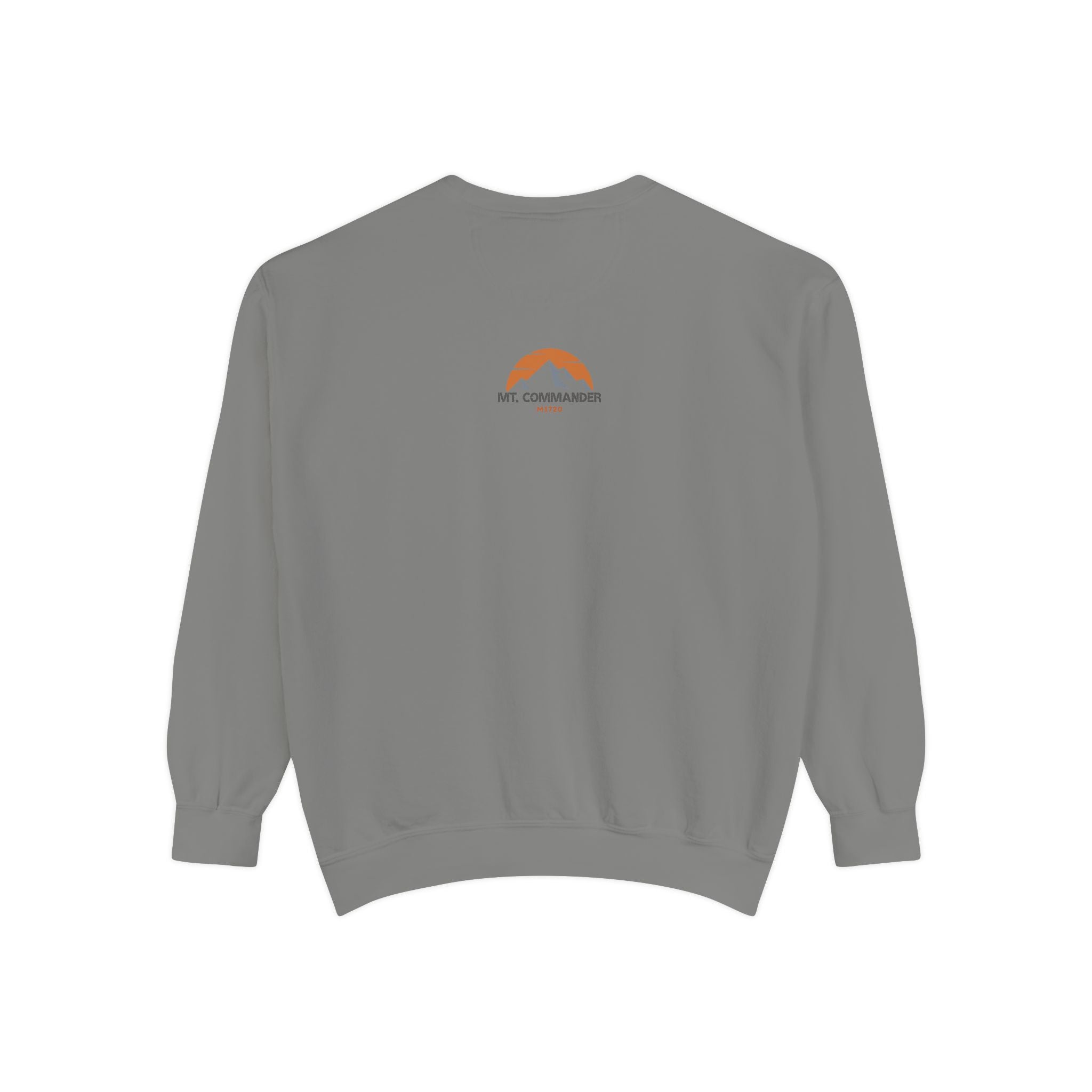 Women's Fall in love with Jesus Garment-Dyed Sweatshirt, Cozy Autumn Style, Seasonal Gift, Christian Sweatshirt, Thanksgiving Apparel, Pumpkin Design
