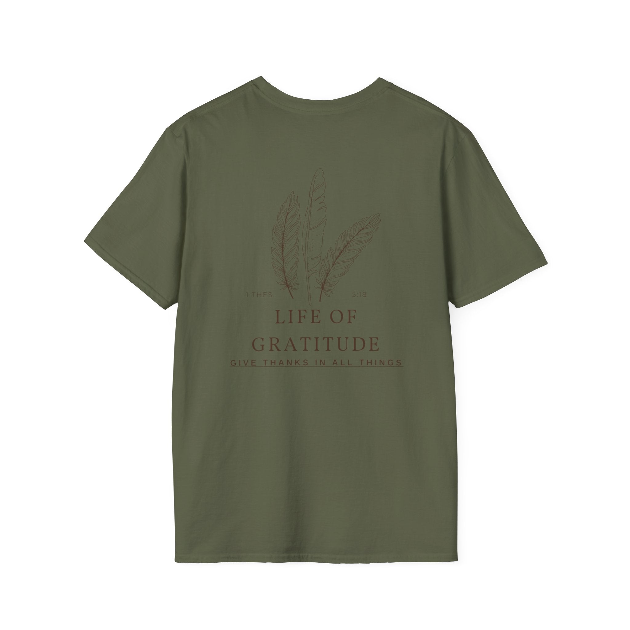 Men's 1 Thess. 5:18 Fall T-Shirt