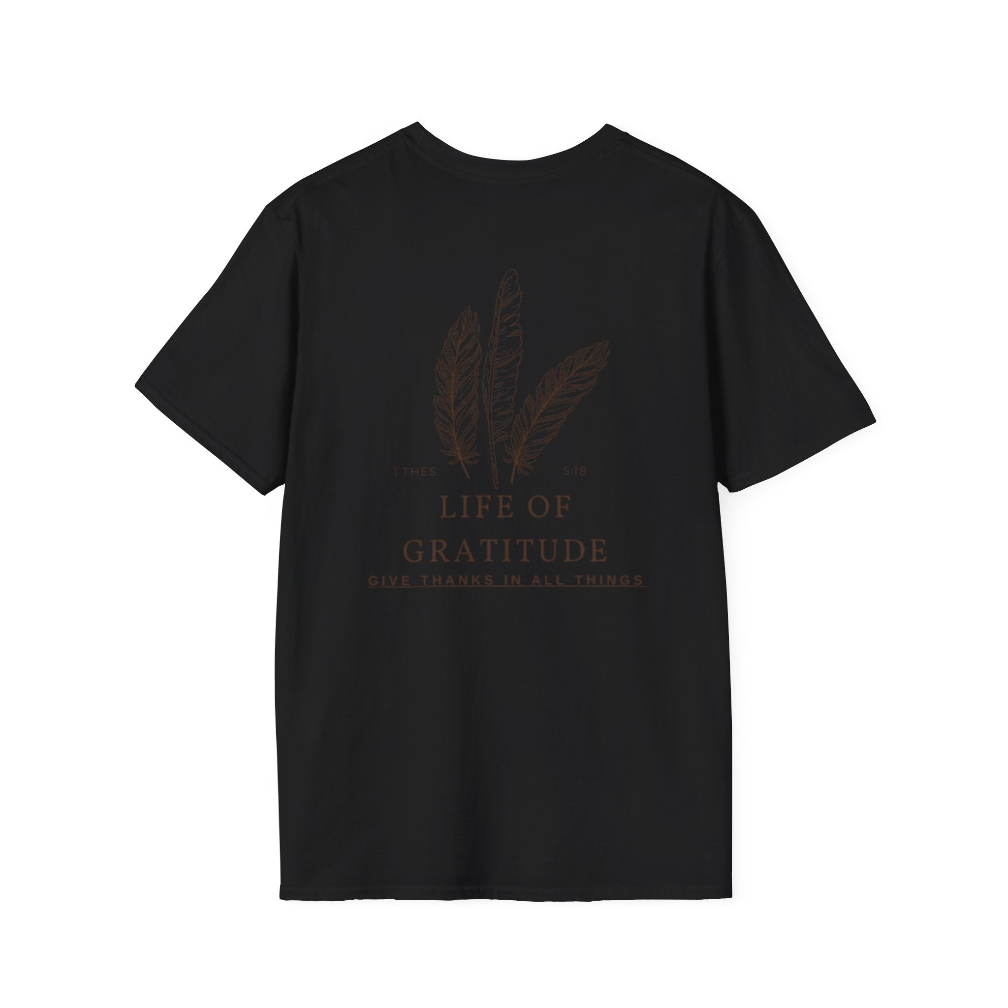 Men's 1 Thess. 5:18 Fall T-Shirt
