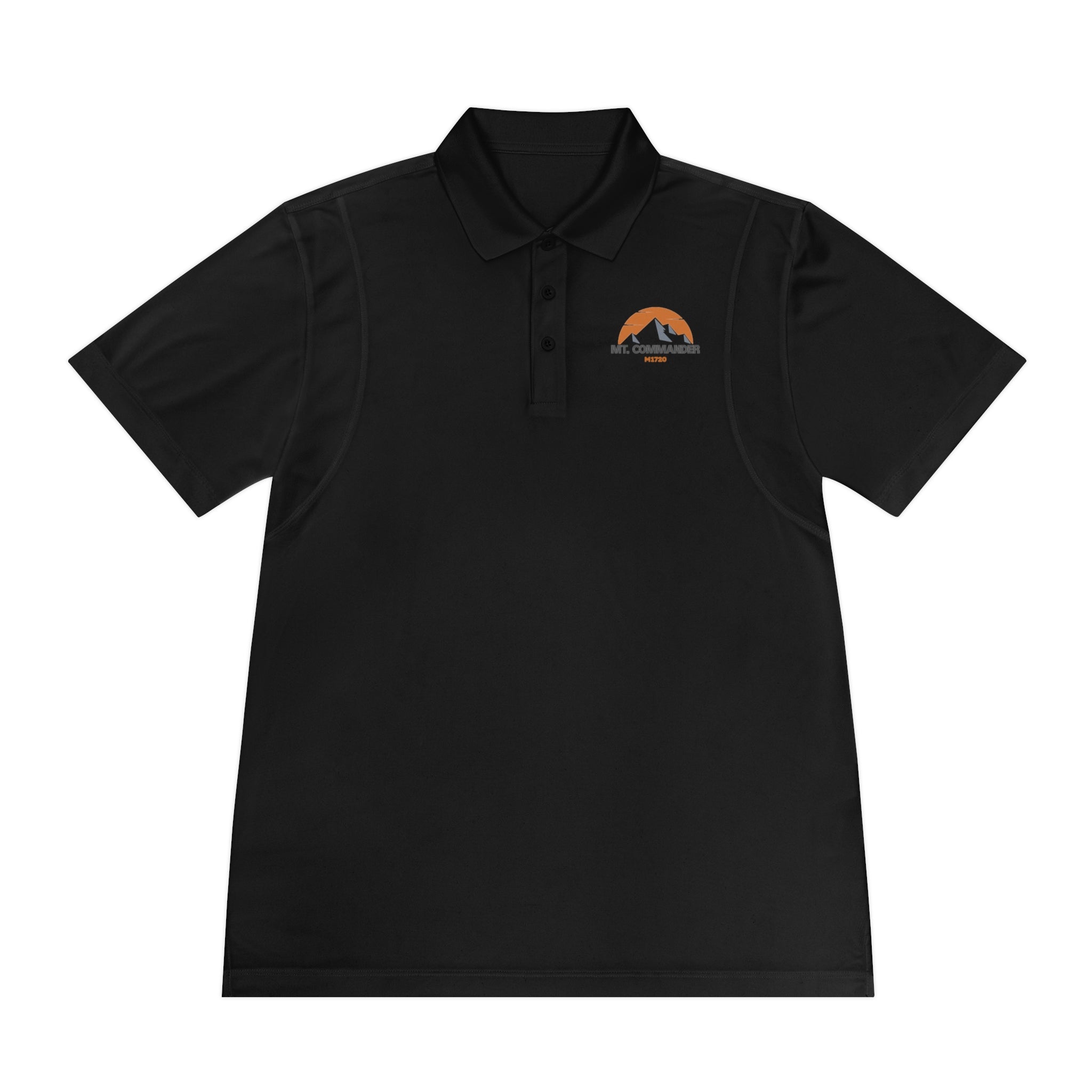 Men's Mt. Commander Polo Shirt for Active Lifestyle, Casual Wear, Golf Shirt, Gift for Him, Summer Outing