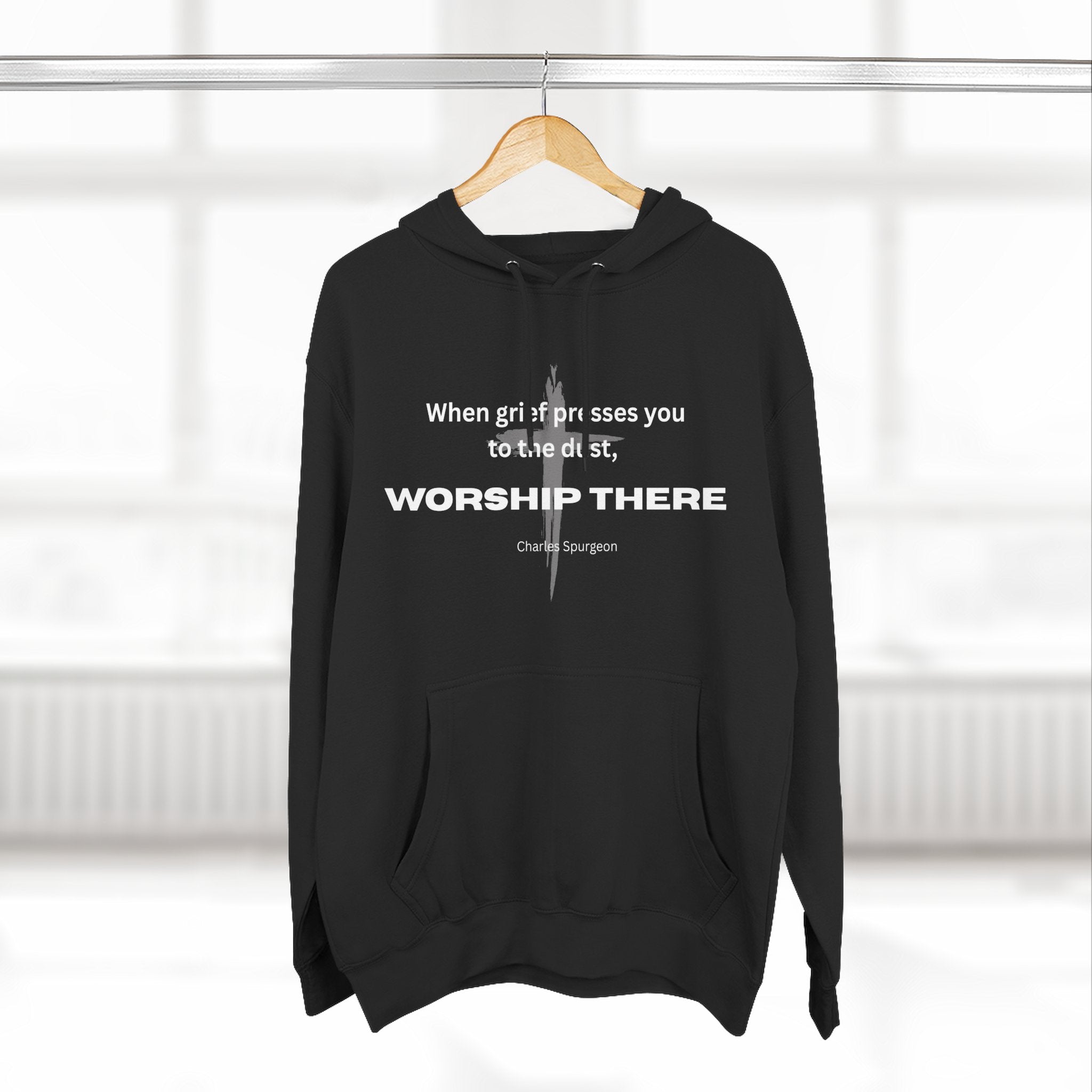 C. H. Spurgeon Worship There Quote Hoodie