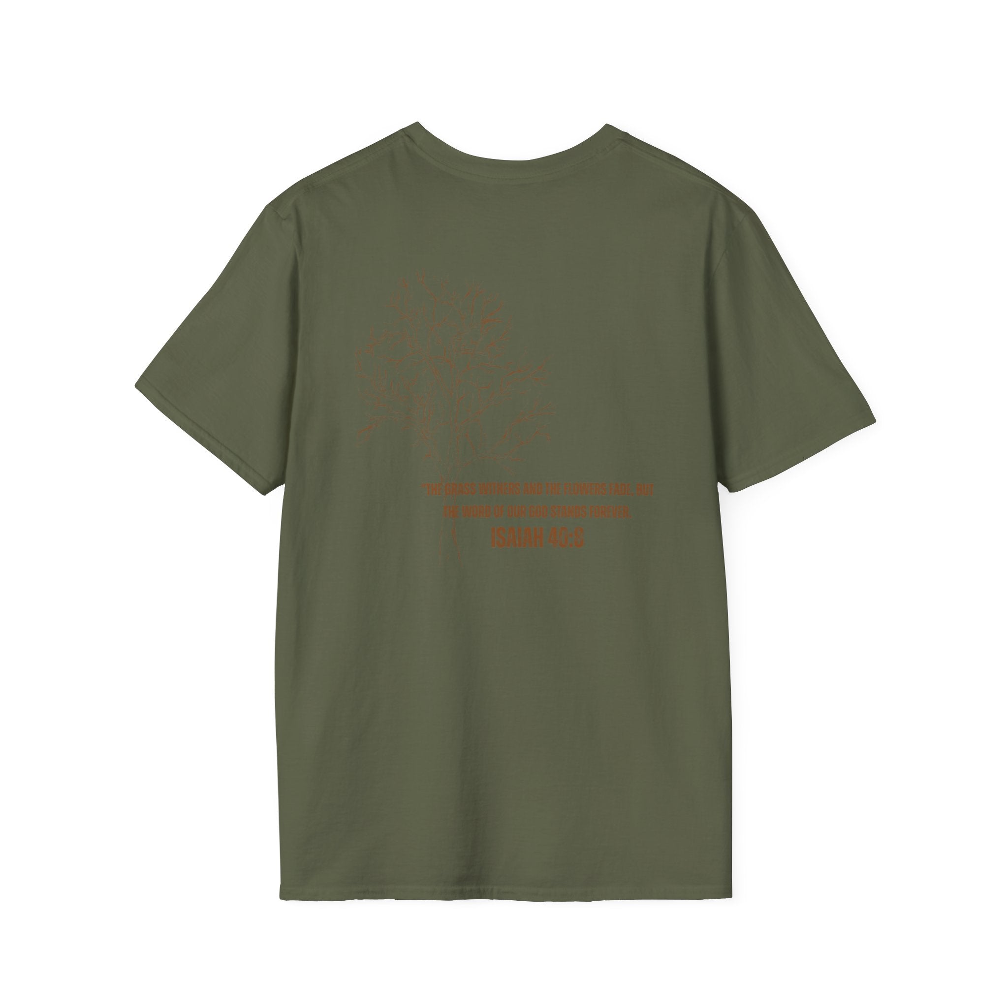 Men's ISAIAH 40:8 Fall T-Shirt