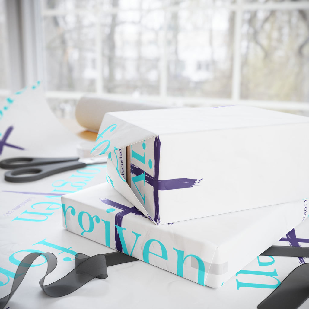 Faith-Inspired Wrapping Paper for Every Occasion, Gift Wrap for Baptism, Christening, Religious Celebrations, Easter, Christmas