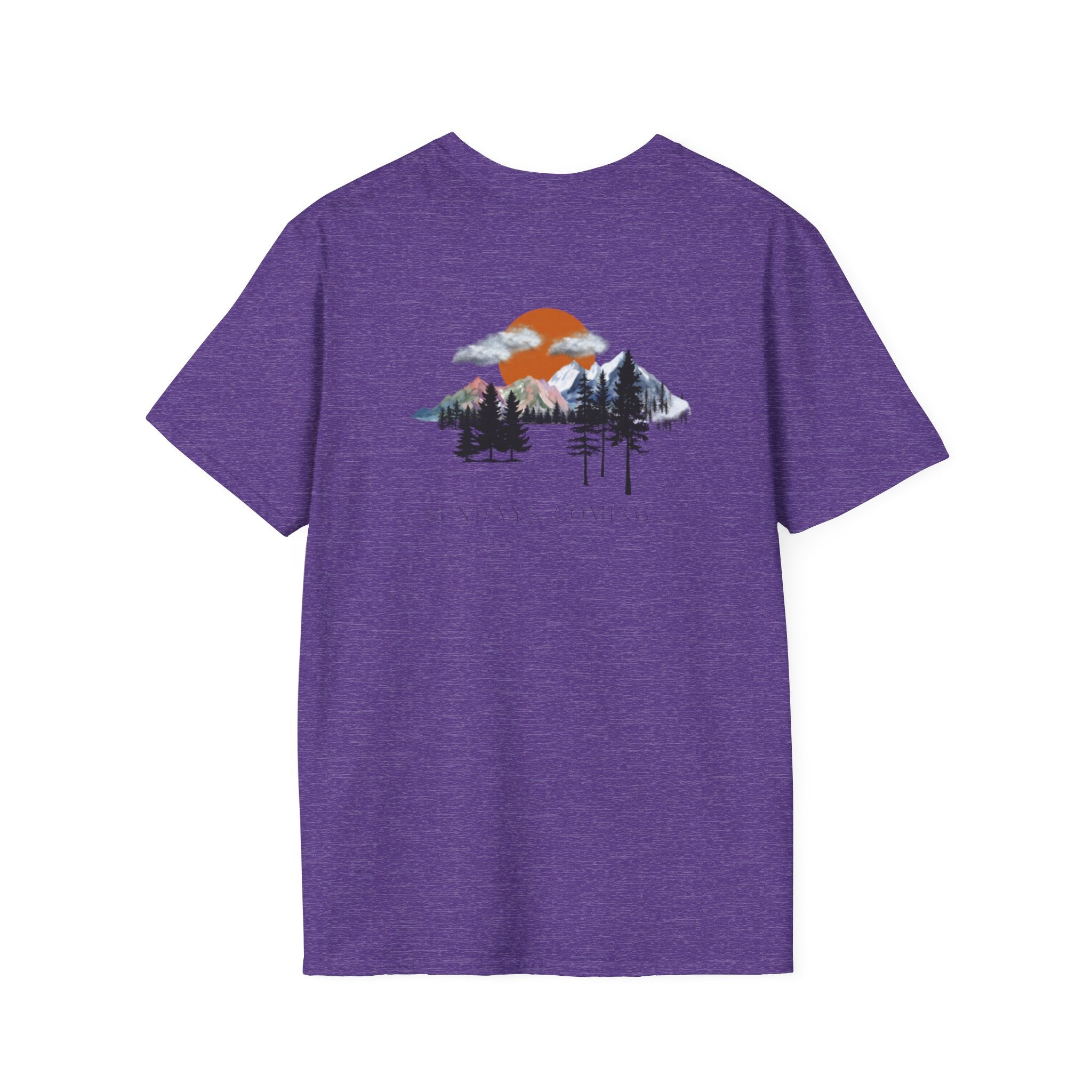 Sundays Coming T-Shirt | Nature Lover Shirt, Adventure Tee, Summer Outfit, Camping Apparel, Gift for Outdoorsy Friends