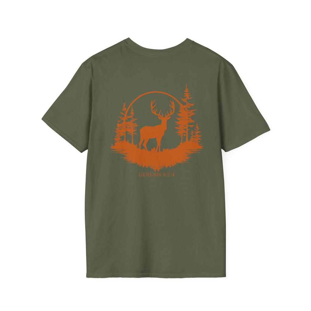 Men's Genesis 9:2-4 Deer T-Shirt
