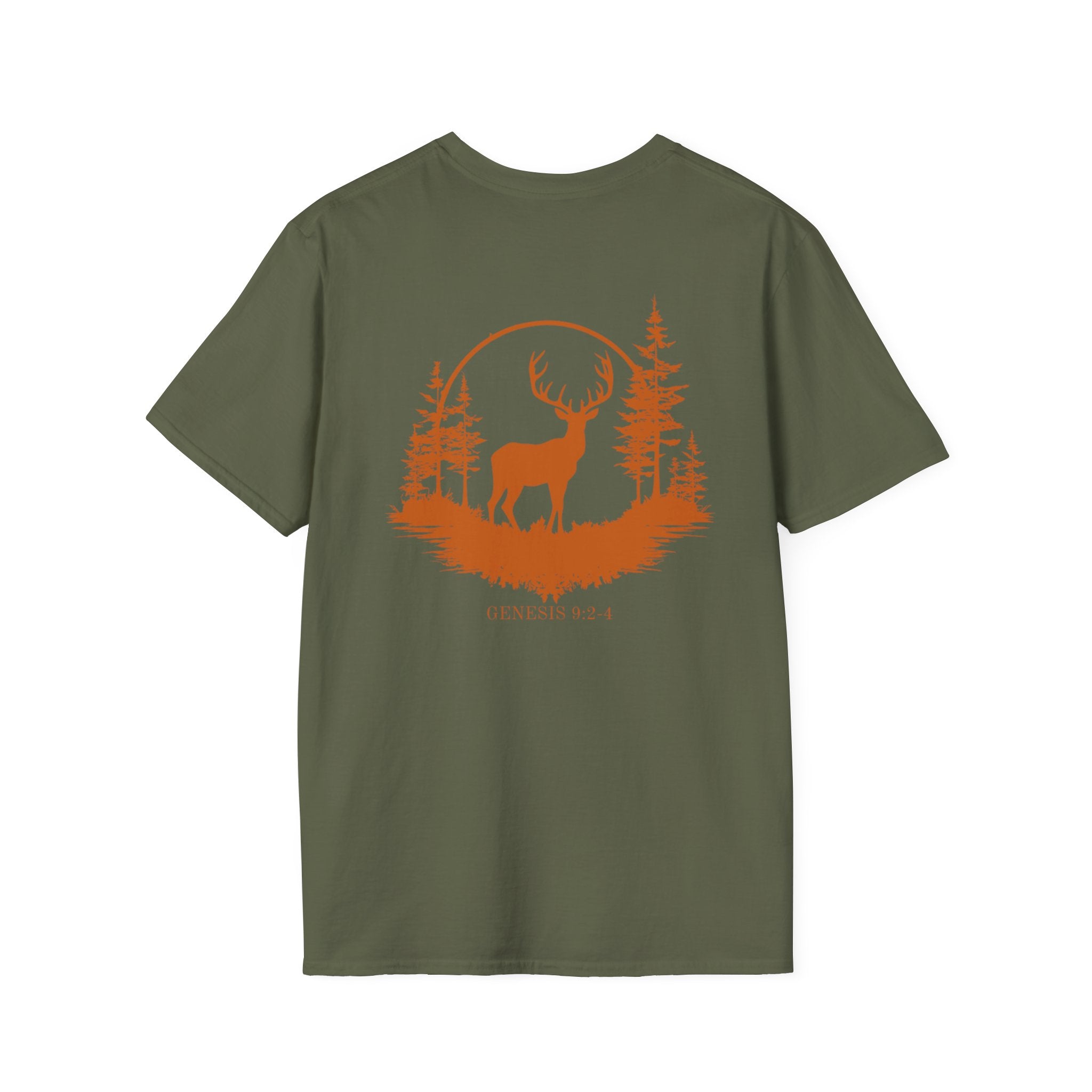 Men's Genesis 9:2-4 Deer T-Shirt