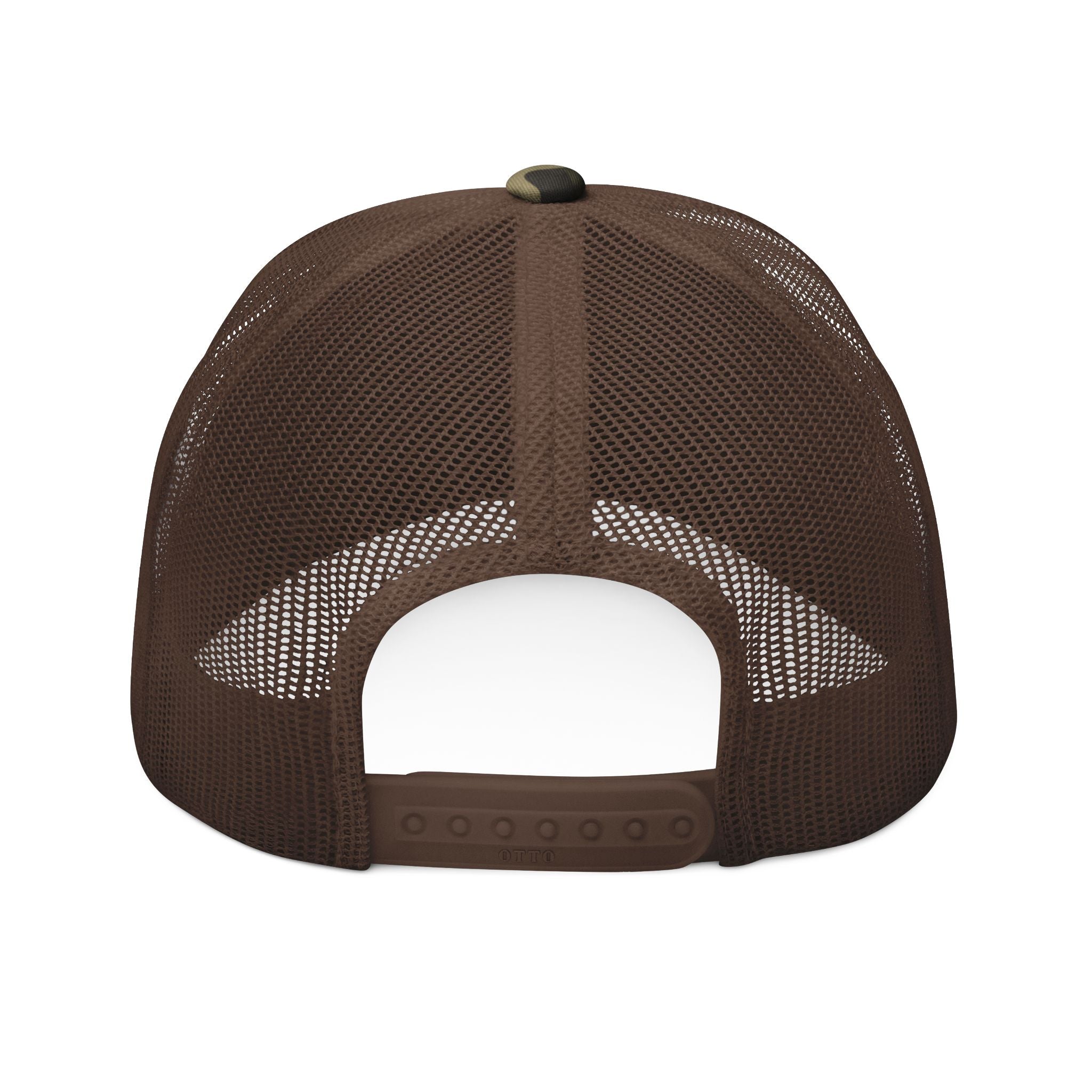 Camouflage Trucker Hat, Outdoor Hat, Military Influence, Gift for Him, Adventure Gear, Hiking Accessories
