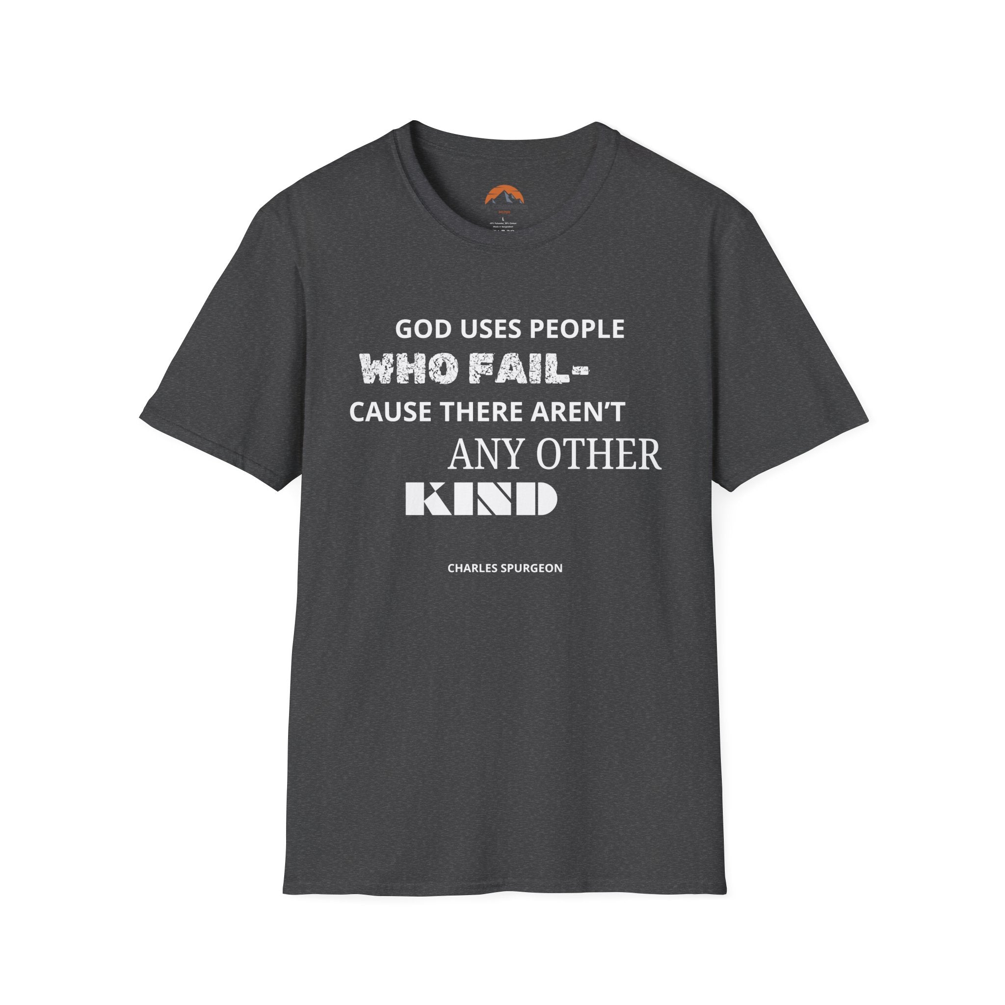 Men's People Who Fail, Quote C. Spurgeon T-Shirt