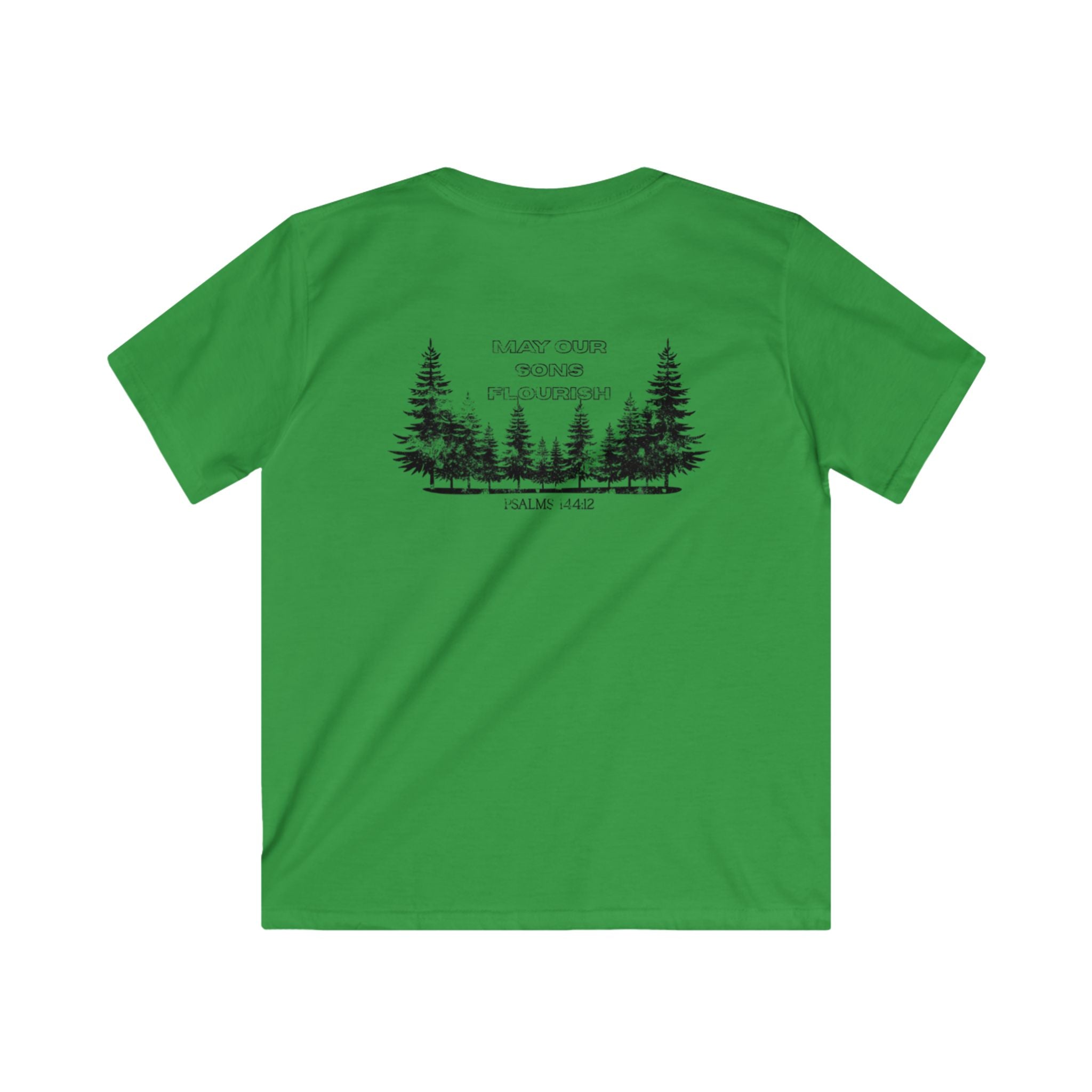 Psalms 144:12 Boys Tee - Nature Lover, Outdoor Fun, Camping Gift, Explore Shirt, Hiking Apparel, Summer Chill