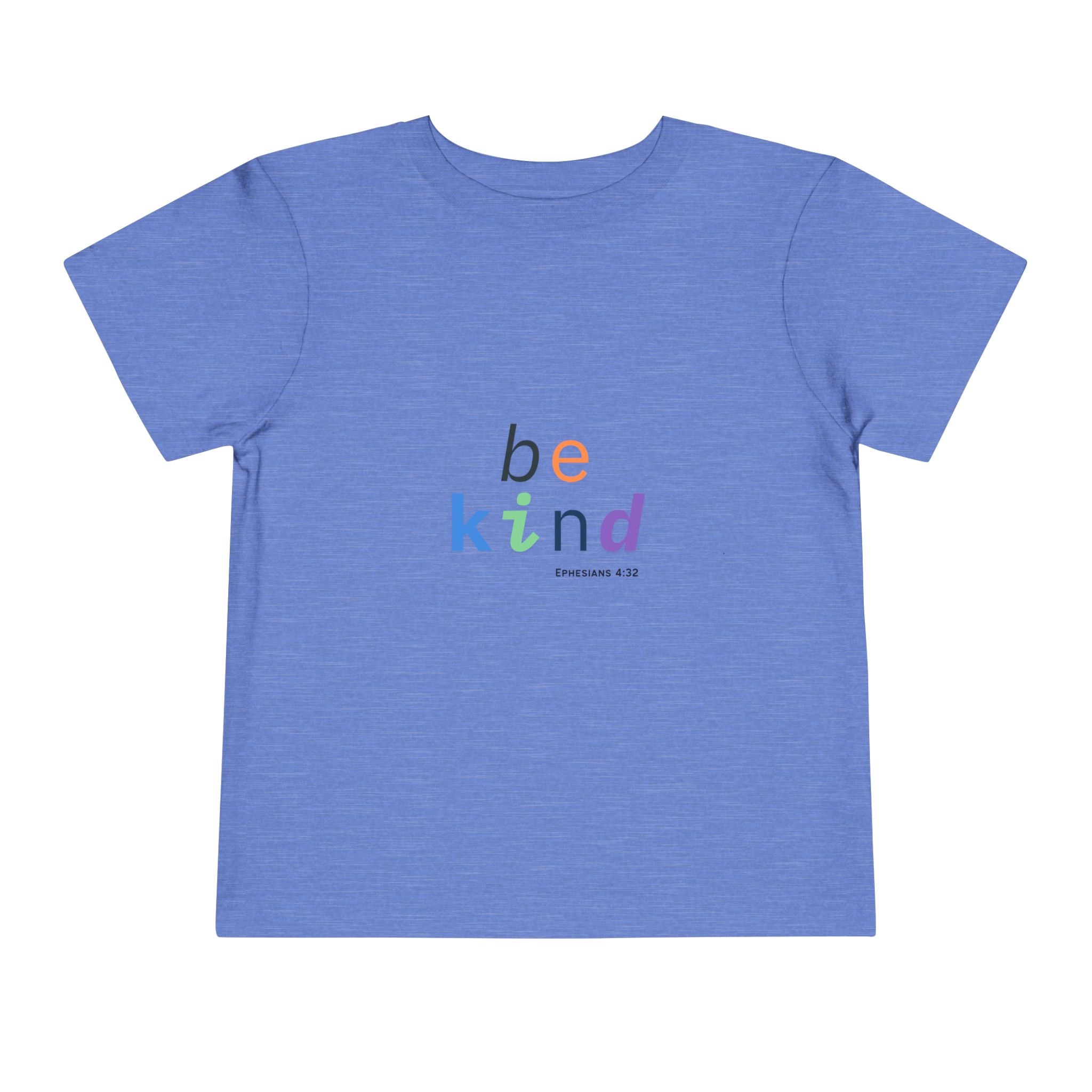 Be Kind Toddler Tee - Be Kind Short Sleeve Shirt, Christian Kids Apparel, Toddler Gift, Faith-Based Clothing, Encouraging Outfits