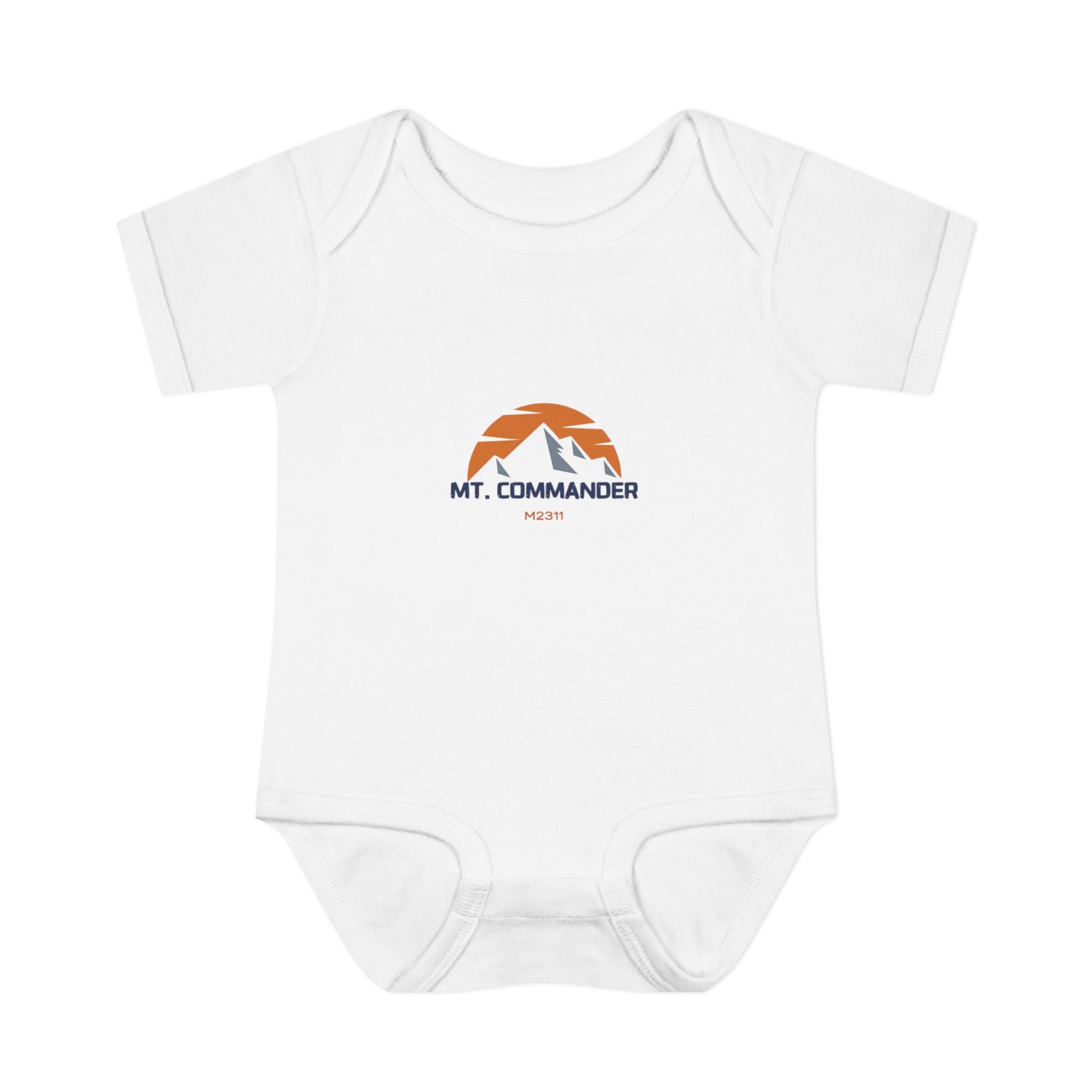 Mountain Commander Mini, Baby Bodysuit, Cute Infant Outfit, Newborn Gift, Baby Shower Present, Outdoor Adventure Clothing